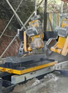 دستگاه برش لبه خودکار دال قوسی با تیغه دوگانه