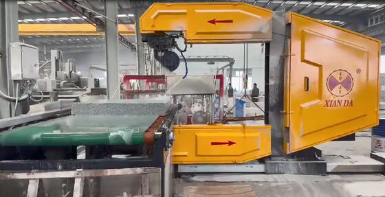 ماشین تراش سیم CNC عمودی برای منحنی curbstone