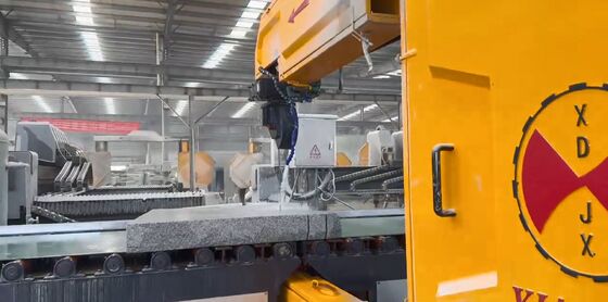 دستگاه اره سیم CNC عمودی با کنترل PLC برای برش سنگ، مصرف آب 4 متر مکعب بر ساعت، طول سیم 20-50 متر