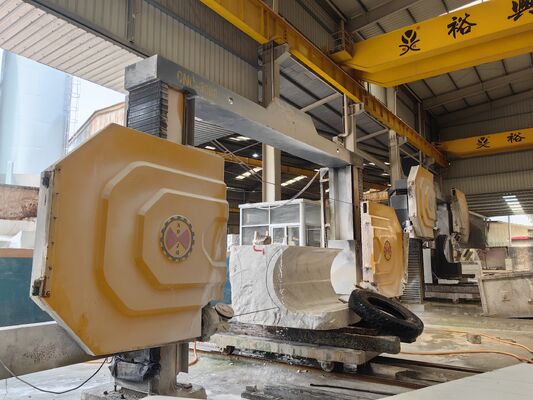 دستگاه اره سیم الماسی CNC 4 محوره با میز دوار سروو 360 درجه