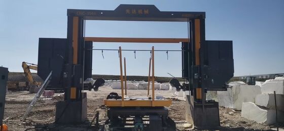 دستگاه پرداخت اره سیم الماس CNC با میز دوار 360 درجه برای بلوک های بزرگ 1.5M/1.8M/2.1M/2.2M/3.5M