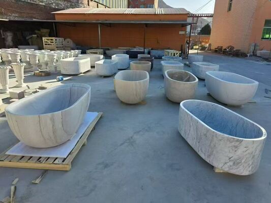 5+1 محور مرکز ماشینکاری CNC برای مجسمه سازی 3d سنگ مرمر گرانیت ، Tub