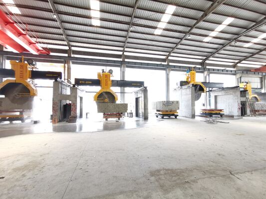 Max Blade Diameter 2500mm/2800mm Bridge Saw Cutting Machine For Big Marble Block Stone Processing