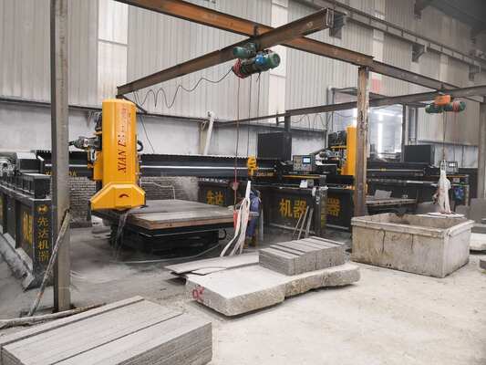 دستگاه برش PLC سنگ لیزری پل انفرا قرمز، مناسب برای پردازش سنگ مرمر و سنگ گرانیت در مقیاس بزرگ