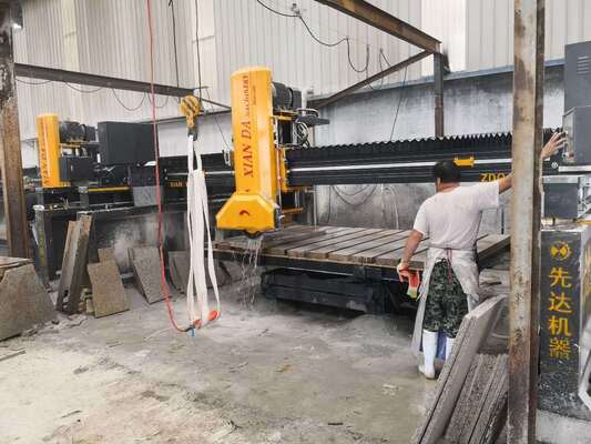 دستگاه برش PLC سنگ لیزری پل انفرا قرمز، مناسب برای پردازش سنگ مرمر و سنگ گرانیت در مقیاس بزرگ
