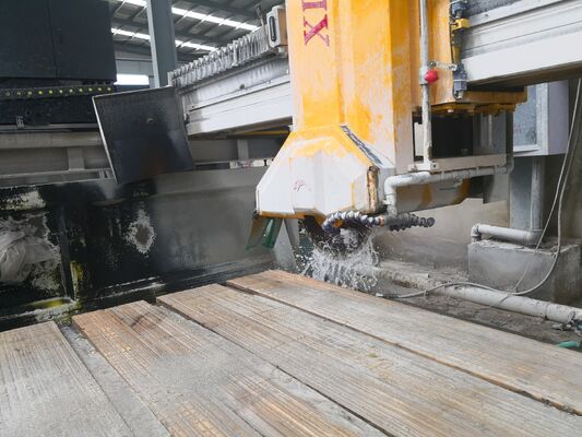 دستگاه برش PLC سنگ لیزری پل انفرا قرمز، مناسب برای پردازش سنگ مرمر و سنگ گرانیت در مقیاس بزرگ