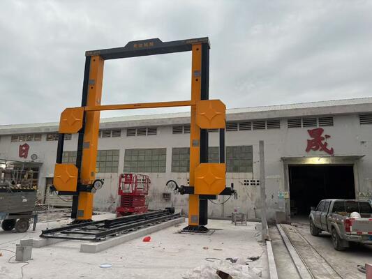 ماشین تراش سیم الماس CNC با 3500 * 3000 * 1800mm Max اندازه پردازش و 11kw موتور اصلی برای برش سنگ