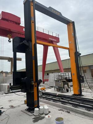 ماشین تراش سیم الماس CNC با 3500 * 3000 * 1800mm Max اندازه پردازش و 11kw موتور اصلی برای برش سنگ