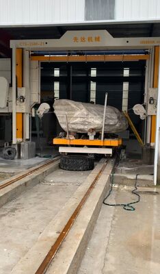 ماشین تراش سیم الماس CNC با 3500 * 3000 * 1800mm Max اندازه پردازش و 11kw موتور اصلی برای برش سنگ