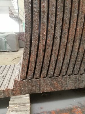 4- محور CNC الماس سیم بریس ماشین با 360 ° میز Servo-دوره 16-سطح لغزنده و 28 چرخ رولینگ لیفت برای سنگ مرمر گرانیت