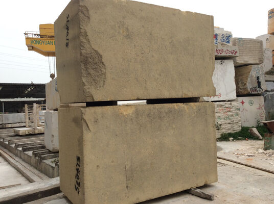 دستگاه اره سیمی الماسه با کنترل PLC و درایو پیچ همزمان برای برش بلوک مرمر و گرانیت به ابعاد ۳۰۰۰×۳۰۰۰×۱۵۰۰ میلی متر