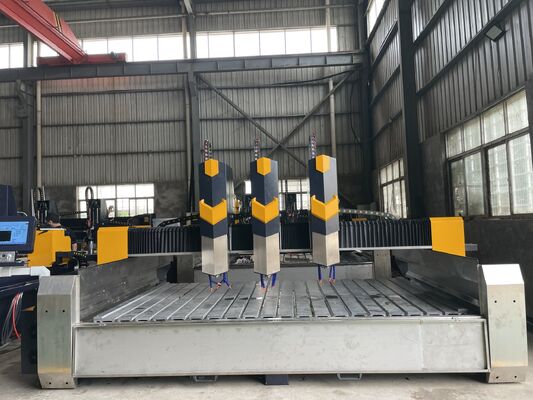 دستگاه سنگ‌تراشی CNC با دقت 0.02 میلی‌متر، سرعت هوا 15 متر بر دقیقه، برق برای حکاکی دقیق