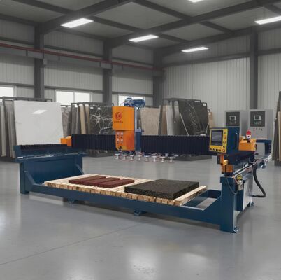 پولیسر سنگ با دقت بالا با تغذیه خودکار و کنترل هوشمند یکپارچه برای پردازش سنگ صنعتی