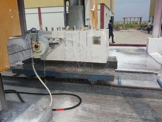 4 محور CNC الماس سیم تراش ماشین برای برش گرانیت و سنگ مرمر