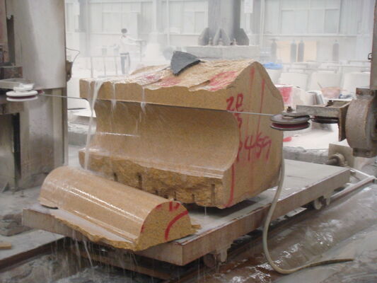 4 محور CNC الماس سیم تراش ماشین برای برش گرانیت و سنگ مرمر