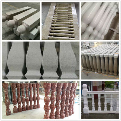 ماشین برش بالستر 4PCS با کارایی بالا با قطر پردازش حداکثر 500 میلی متر و کنترل PLC / CNC برای سنگکاری دقیق