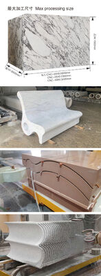 ماشین تراش سیم الماس CNC با ربط چهار پیچ برای 3000x2000x1500mm حداکثر اندازه پردازش، CE و ISO9001 گواهینامه