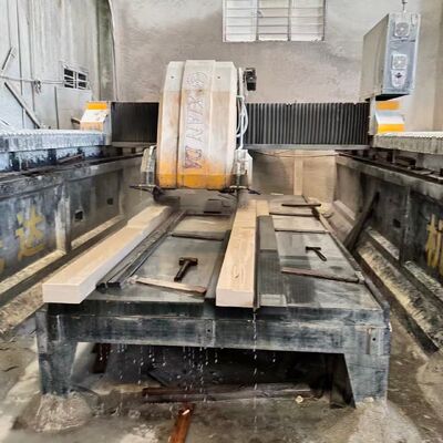دستگاه برش و فرز خطی CNC سه محوره، دستگاه پروفیل‌سازی سنگ و سنگ لبه با دقت بالا