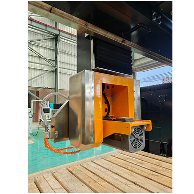 5- محور ماشین برش پل CNC ارتقاء 900 دقت بالا گرانیت مرمر بریده با چرخش 360 °