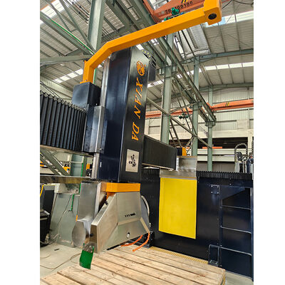 5- محور ماشین برش پل CNC ارتقاء 900 دقت بالا گرانیت مرمر بریده با چرخش 360 °