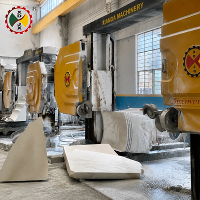 XIANDA سنگ مرمر بازالت CNC الماس سیم سیم دیده سنگ برش ماشین پروفایل