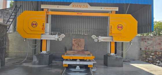 XIANDA ماشین تراش سیم الماس CNC 4 محور با سرعت بالا برای برش دقیق سنگ