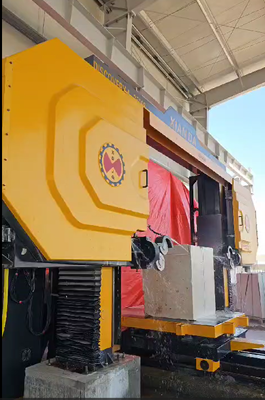 کشف 4 ماشین تراش سیم الماس CNC با میز کاری 360 درجه سرو و سرعت برش 20-40 M / S برای برش دقیق سنگ