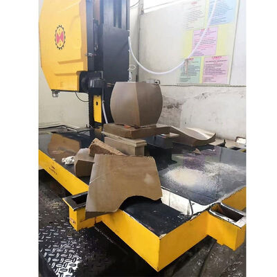 دستگاه اره سیم الماسه اتوماتیک 5 محوره CNC برای برش و شکل دهی بلوک سنگ مرمر گرانیت