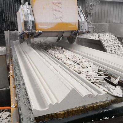 ماشین پروفیلی سنگ CNC با برش دو تیغه با دقت تکرار بالا و میز چرخشی اختیاری برای تولید سنگ سفارشی