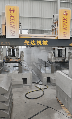 دستگاه برش و فرز سنگ CNC نوع پل دو پرتو