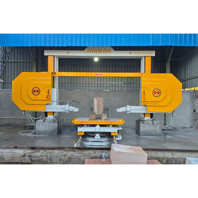 Xianda DISCOVERY 4 Ultimate CNC Diamond Wire Saw Machine ∙ 4 محور ماشین پروفایل سازی خاص سنگ برای ستون ها، سنگ های قبر و سنگ های منظره