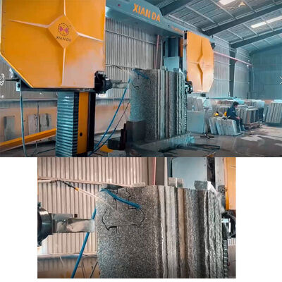 دستگاه اره سیمی الماسه CNC برای سنگ قبر و بنای یادبود برش کانتور شکل خاص