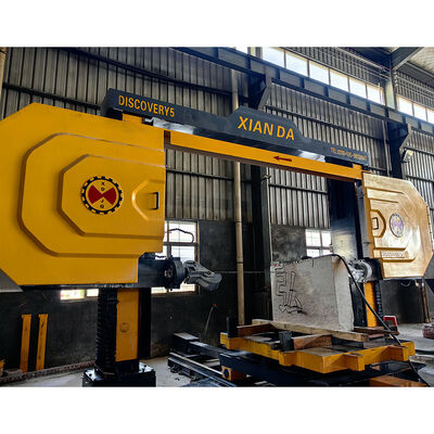 Xianda DISCOVERY 5 5 محور CNC الماس سیم نورد ماشین برای 3D سنگ پروفایل مجسمه برش