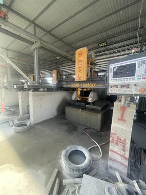 ماشین برش خطی و آسیاب CNC Bridge Type با 3 محور سیستم CNC برای حداکثر طول پردازش 3500mm و گواهینامه CE ISO9001