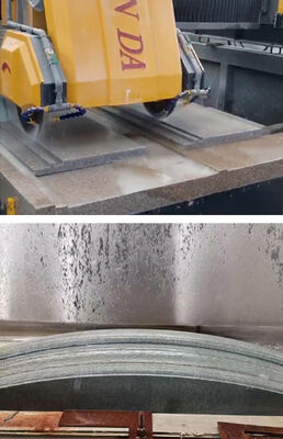 ماشین برش خطی و آسیاب CNC Bridge Type با 3 محور سیستم CNC برای حداکثر طول پردازش 3500mm و گواهینامه CE ISO9001