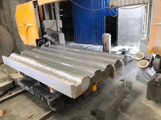 دستگاه اره سیمی الماسه CNC برای برش اشکال دوبعدی و پروفیلینگ سنگ