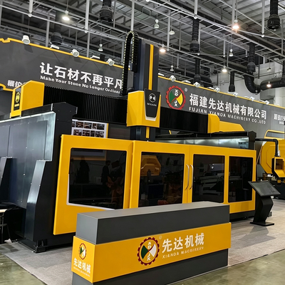 رهبر 1500 1500CM 5 محور مرکز ماشینکاری سنگ CNC گرانیت سنگ مرمر کوارتز برش تجهیزات آسیاب برای ستون رومی
