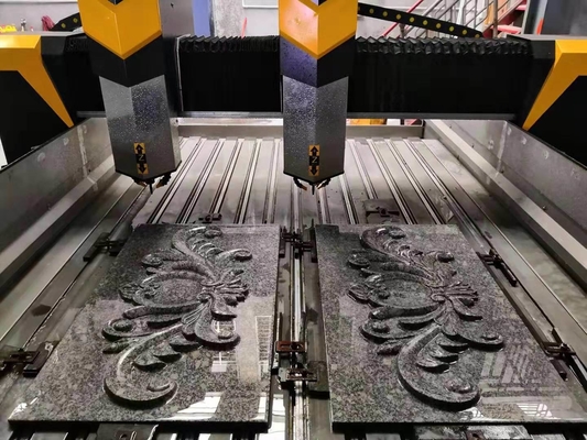 دستگاه حکاکی سنگ CNC 5.5 کیلووات Nature Stone 1600x2500mm