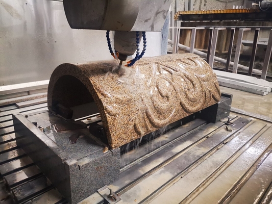 دستگاه برش پلاسما 4 محور دستگاه حکاکی سنگ CNC 7.5kw