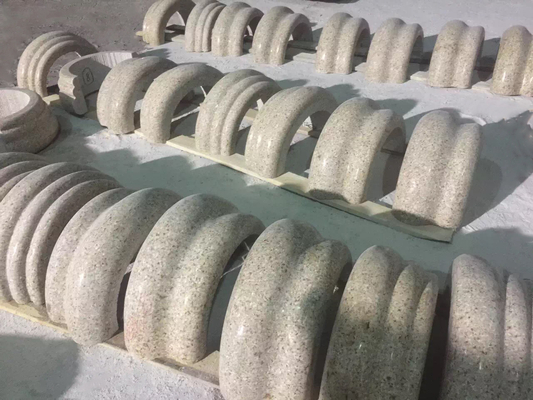دستگاه برش دال سنگی نمای پایه درپوش ستون برای سنگ مرمر گرانیتی