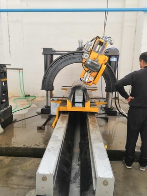 دستگاه پردازش سنگ برش ستون رومی اتوماتیک 7.5kw