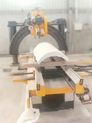 دستگاه پردازش سنگ برش ستون رومی اتوماتیک 7.5kw
