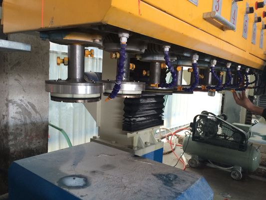 دستگاه پولیش دال سنگ دایره ای PLC برای پردازش ستون توخالی