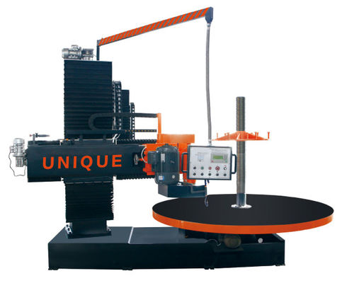 دستگاه برش بلوک سنگ گرانیت CNC دستگاه نمایه سازی پایه درپوش ستونی