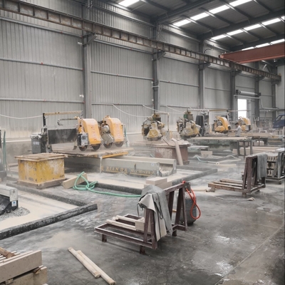 دستگاه برش مشخصات سنگ خطی نوع PLC CNC Gantry دو تیغه